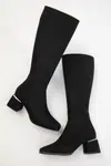 Soho Black Suede Women's Boots 19952