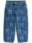 Next Džínsy  modrá denim / biela