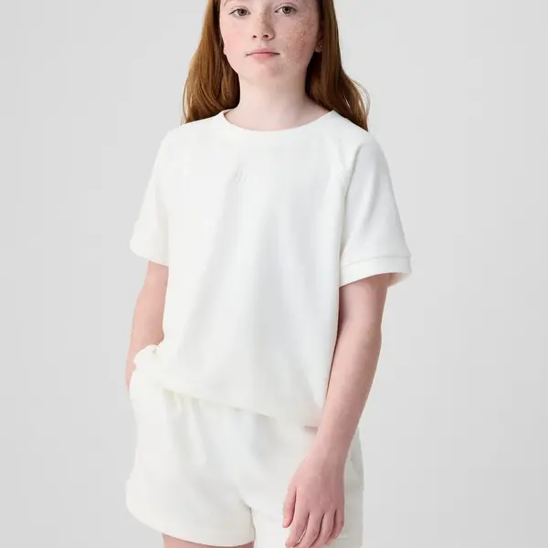 GAP Dětská mikina s krátkým rukávem - Holky