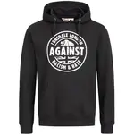 LONSDALE Mikina  čierna / biela