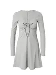 ABOUT YOU Šaty 'Auguste'  sivá melírovaná