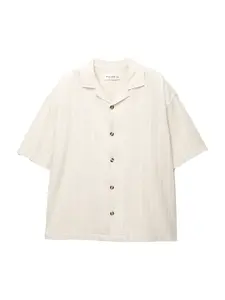 Pull&Bear Košeľa  svetlobéžová