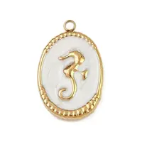 304 Stainless Steel Enamel Pendants