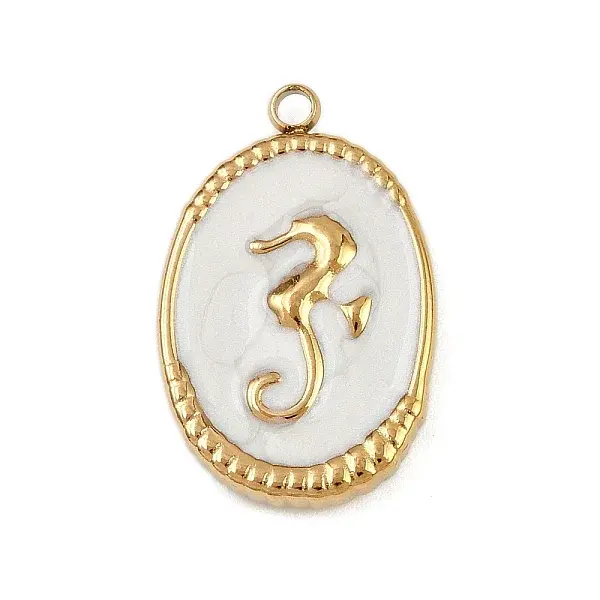 304 Stainless Steel Enamel Pendants