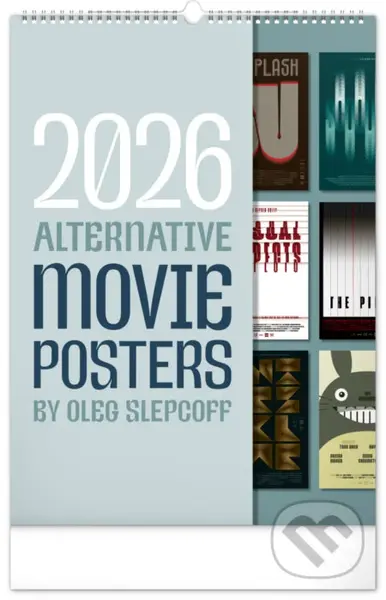 NOTIQUE Nástěnný kalendář Alternative Movie Posters 2026