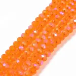 Electroplate Glass Beads Strands
