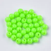 Opaque Plastic Beads