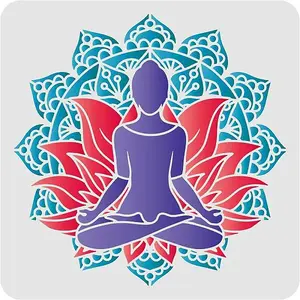 Plastic Reusable Drawing Painting Stencils Templates