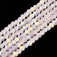 Transparent Glass Beads Strands