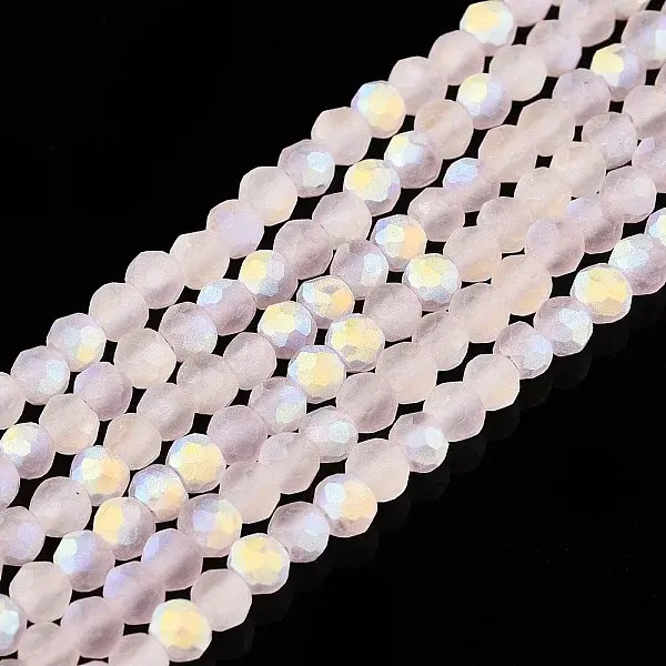 Transparent Glass Beads Strands