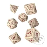Sada kociek RuneQuest - Beige & burgundy