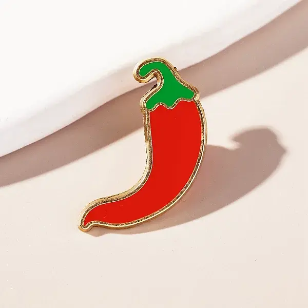 Pepper Shape Enamel Pins