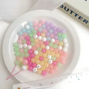 Opaque Acrylic Beads