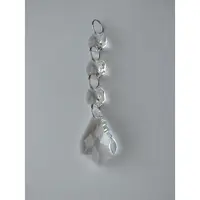 Transparent Glass Pendants for Curtains