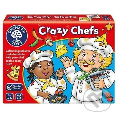 Crazy Chefs (Bláznivý šéfkuchár) - hra z kategorie Vzdělávací hry