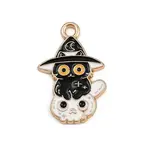 Halloween Alloy Enamel Pendants