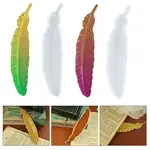 Feather Shape Bookmark DIY Silicone Molds