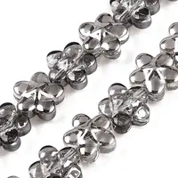 Electroplate Glass Beads Strands
