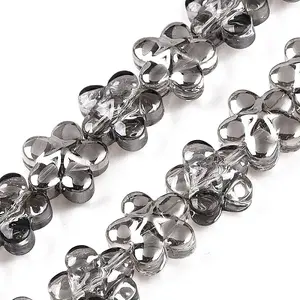 Electroplate Glass Beads Strands