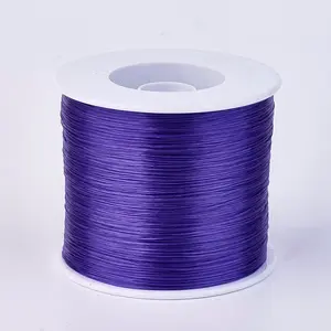 Flat Elastic Crystal String