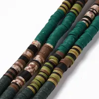 Handmade Polymer Clay Bead Strands