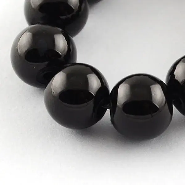 Painted Glass Bead Strands