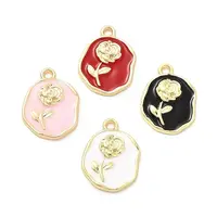 Alloy Enamel Pendants