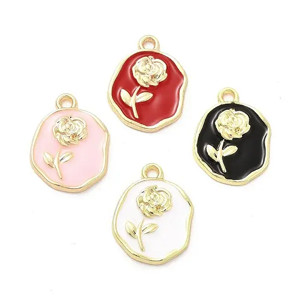 Alloy Enamel Pendants