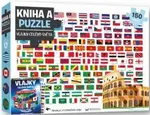 Kniha a puzzle - Vlajky celého světa