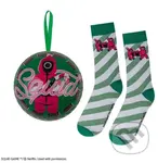 Squid Game Vianočná dekorácia s rukavicami - Guard