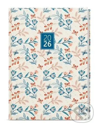 Týdenní diář 2026 Oskar Lamino A5 Motýli