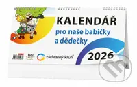 Kalendář pro naše babičky a dědečky 2026 - stolní kalendář