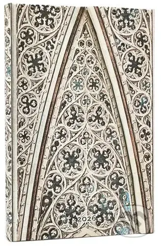 Paperblanks - týždenný diár Vault of the Milan Cathedral 2026