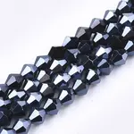Electroplate Glass Beads Strands