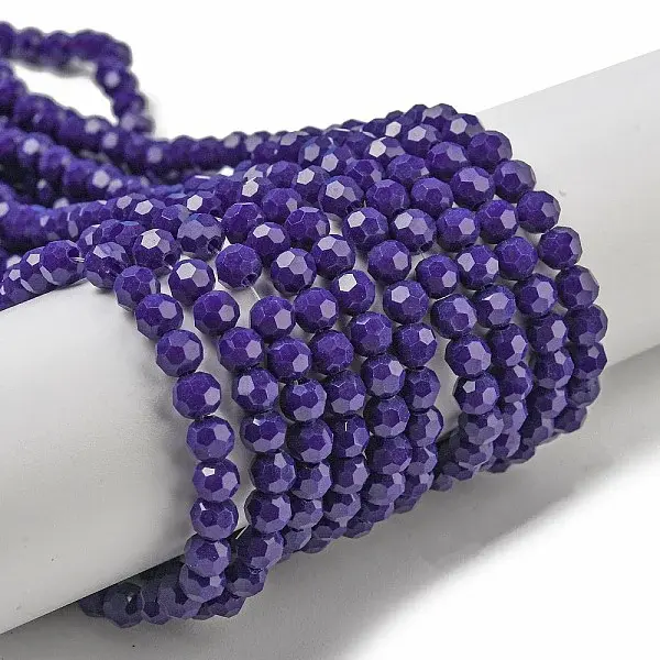 Opaque Glass Beads Stands