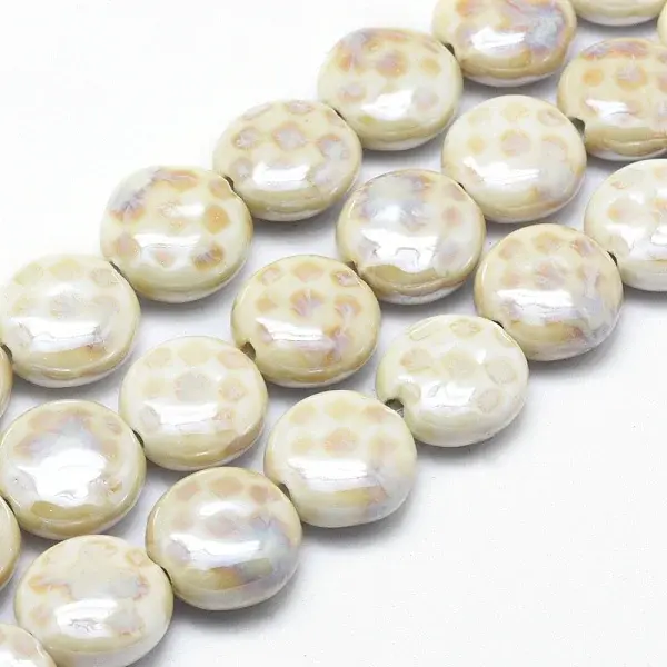 Eco-Friendly Glazed Porcelain Beads