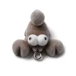 Flocky Marine Organism Resin Pendants