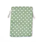 Polycotton(Polyester Cotton) Packing Pouches Drawstring Bags