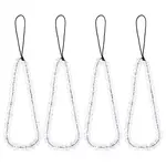 Glass Rondelle Beaded Mobile Straps