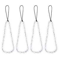 Glass Rondelle Beaded Mobile Straps