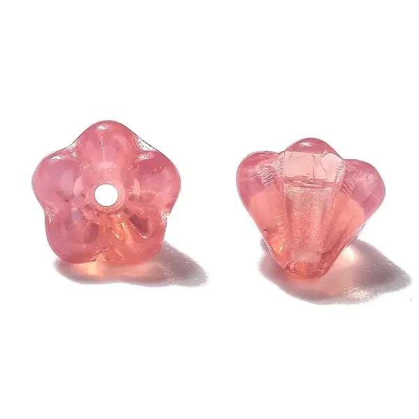 Transparent Czech Glass Beads