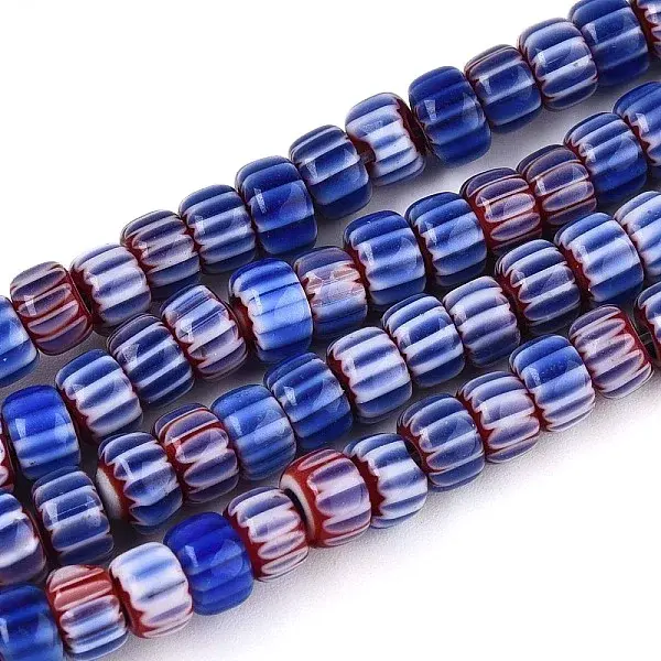 Handmade Millefiori Glass Beads Strands