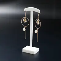 T Shaped Acrylic Earring Display Stand