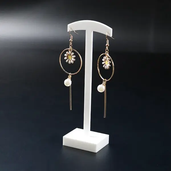 T Shaped Acrylic Earring Display Stand