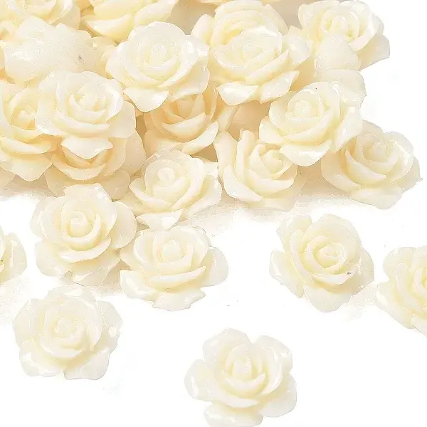 Dyed Synthetic Coral Carved Beads