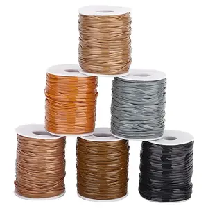 6 Rolls 6 Styles 50M Flat PVC Cords