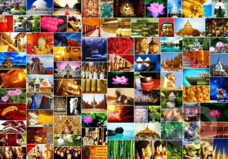 Collage - Zen - puzzle z kategorie Umělecké