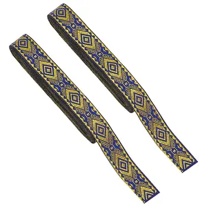 7M Polyester Jacquard Rhombus Ribbon