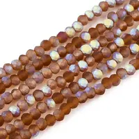 Transparent Glass Beads Strands