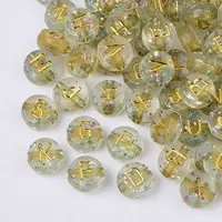 Plating Transparent Acrylic Beads